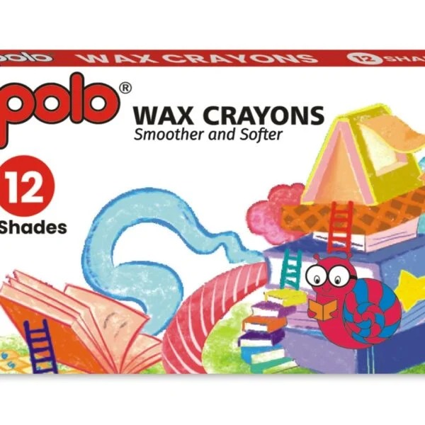 Wax Crayons 10 Shades Tray Pack (57 mm)